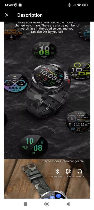 Смарт часовник. Нов модел .Мощен. Чисто нов