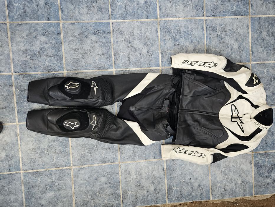 Costum moto Alpinestars+ghete