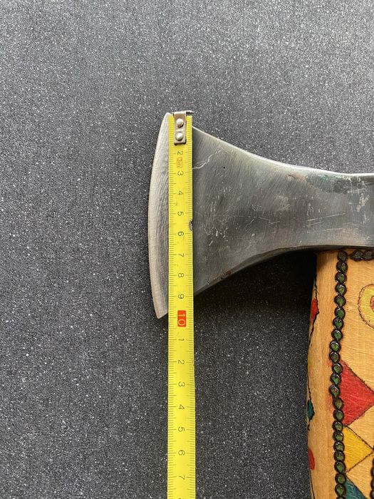 Toporas - Topor manual forjat manual  oțel  foaie de arc