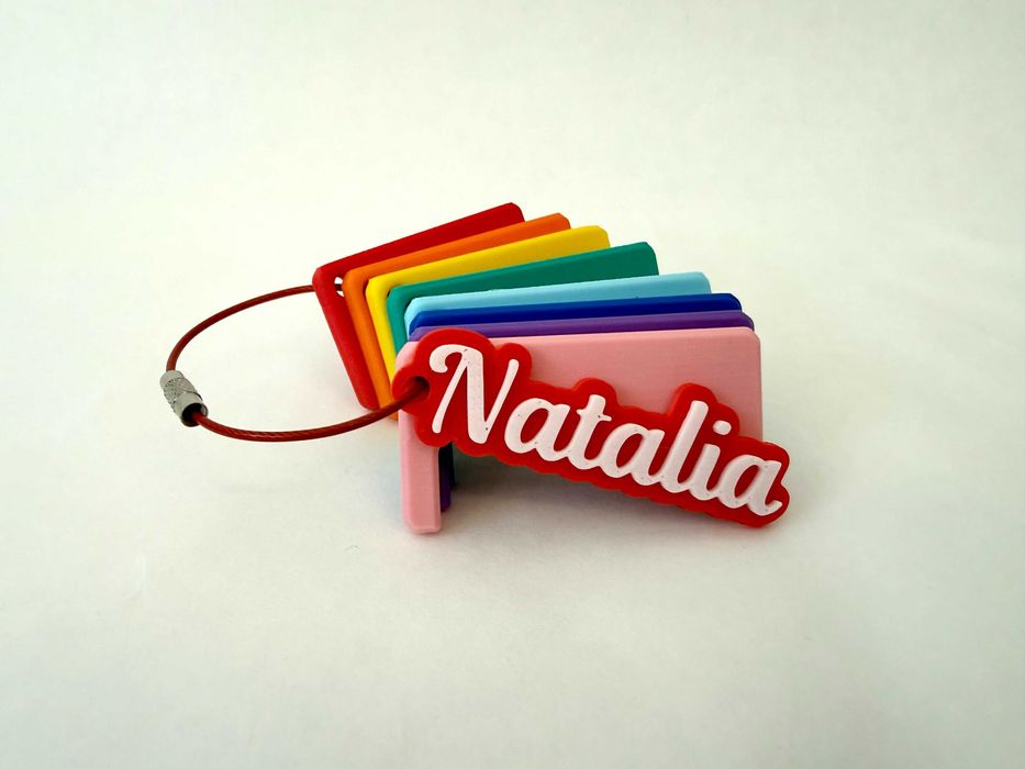 Suporturi carduri Yoto – rainbow / personalizate (set 8)