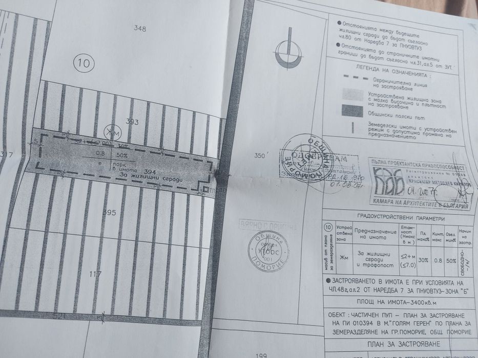 Парцел гр.Поморие