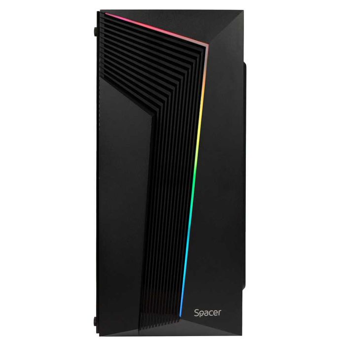 Carcasă Gaming RGB ATX Tempered Glass + 2 Ani Garanție