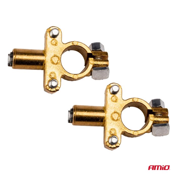 месингови клеми за акумулатор 800 a 2 броя amio-04390