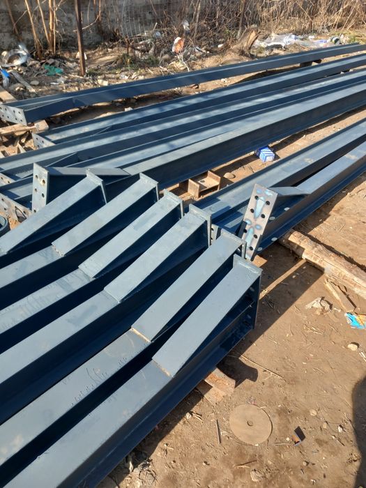 Vând hală metalica structura 12m×20m×4m din profile inp 200 Ferme si s
