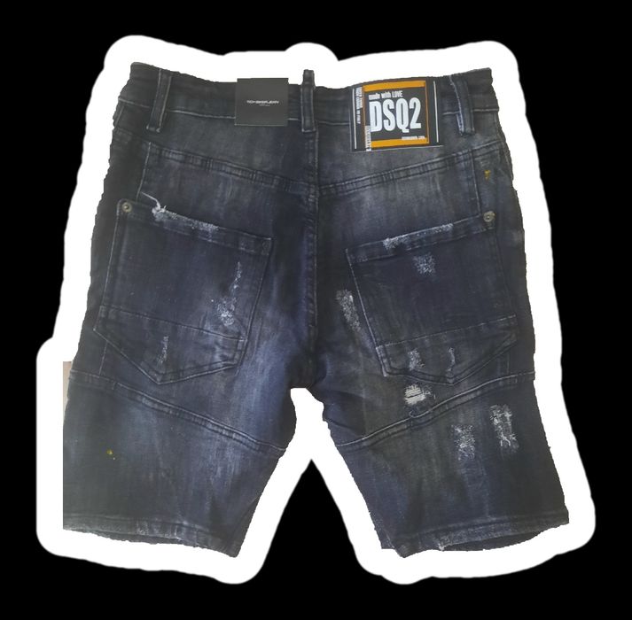 Къси мъжки дънки DSQUARED2