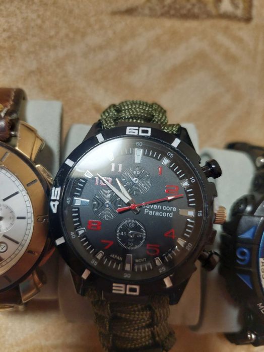 4 броя мъжки часовници orient, pierre cardin