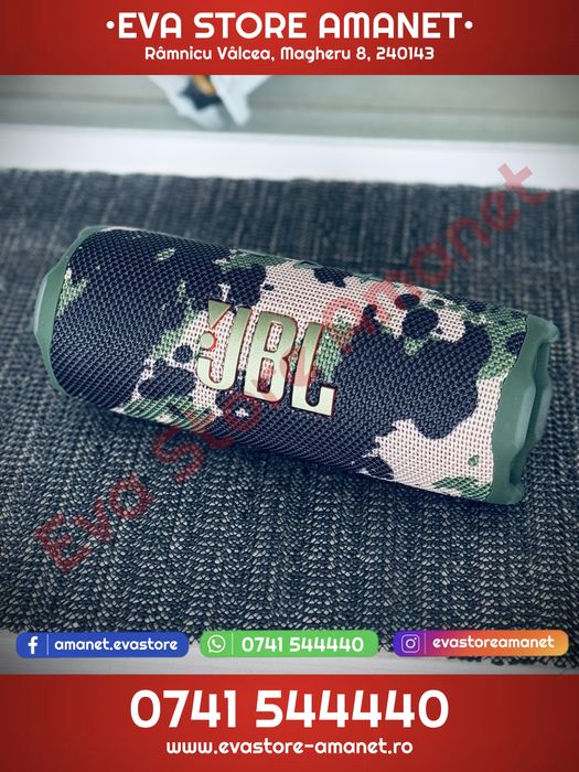 Boxa portabila JBL Flip 7 35W Bluetooth Auracast 16h IP68 Camuflaj