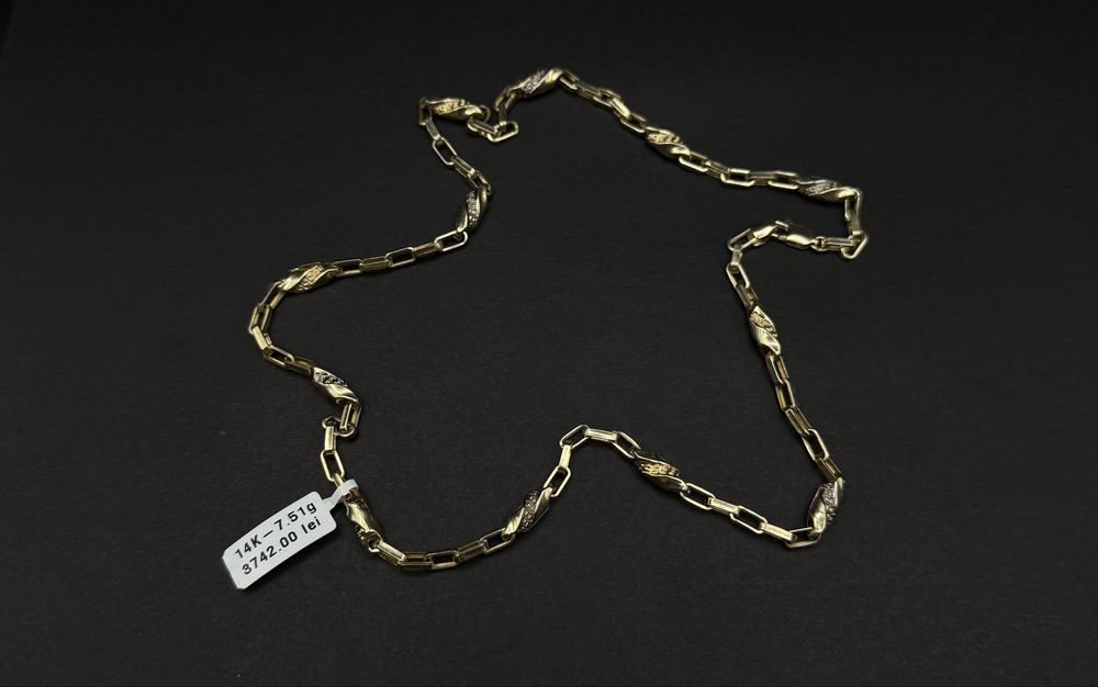 Bijuteria Royal lant aur 14k 7.51 gr