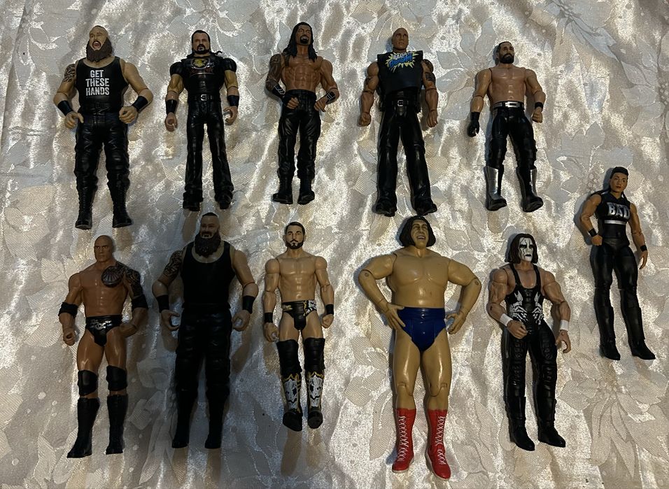 Figurine wwe wrestling