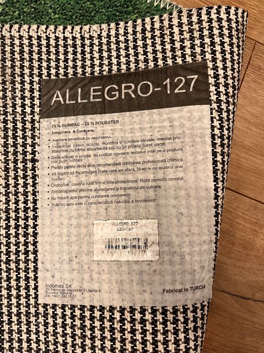 Covor de bumbac Mobexpert