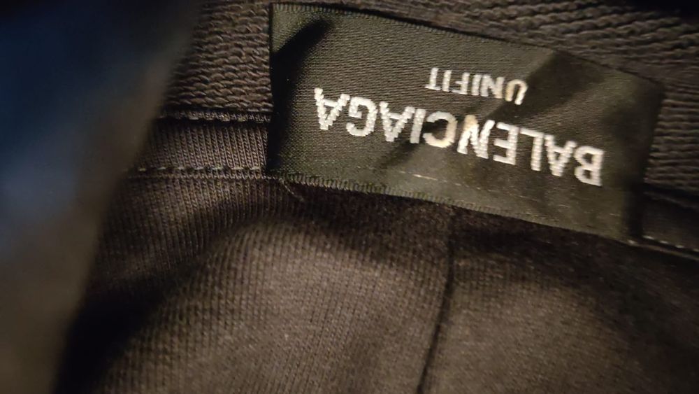 Balenciaga embroidered logo hoodie
