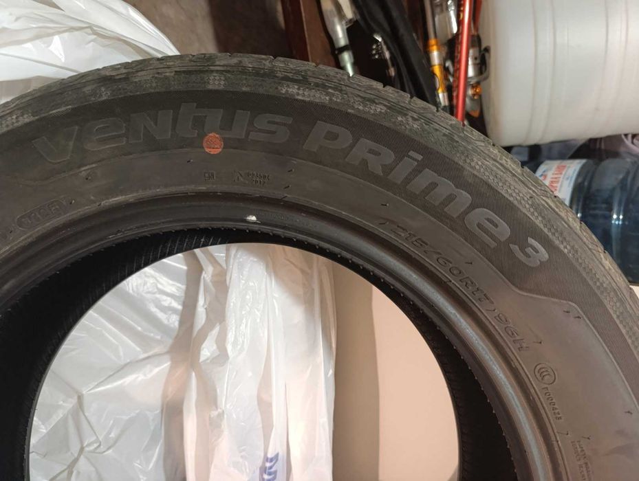 4 Бр. летни гуми Hankook Ventus Prime 3 215/60/R17 96H    DOT 3325 Нови