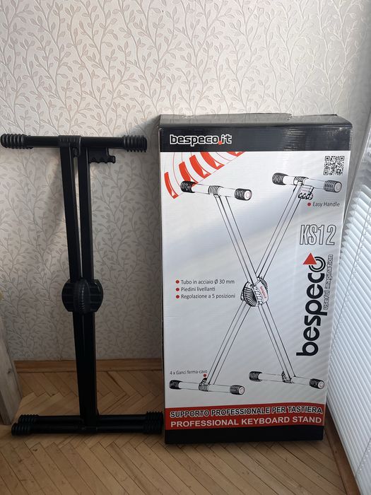 КАТО НОВА! Стойка Bespeco KS-12
