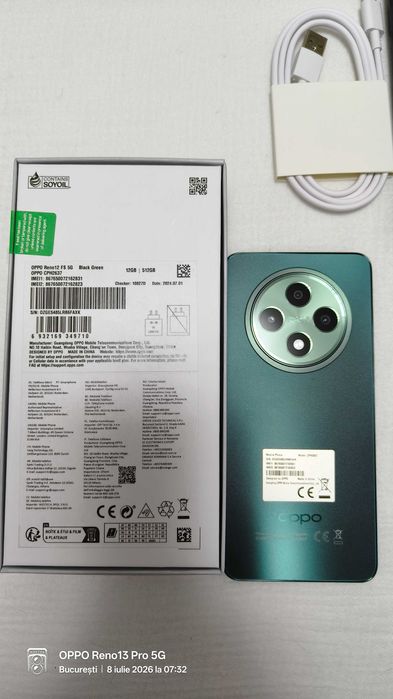 Se vinde Oppo Reno12 FS, 12GB RAM, 512GB, 5G