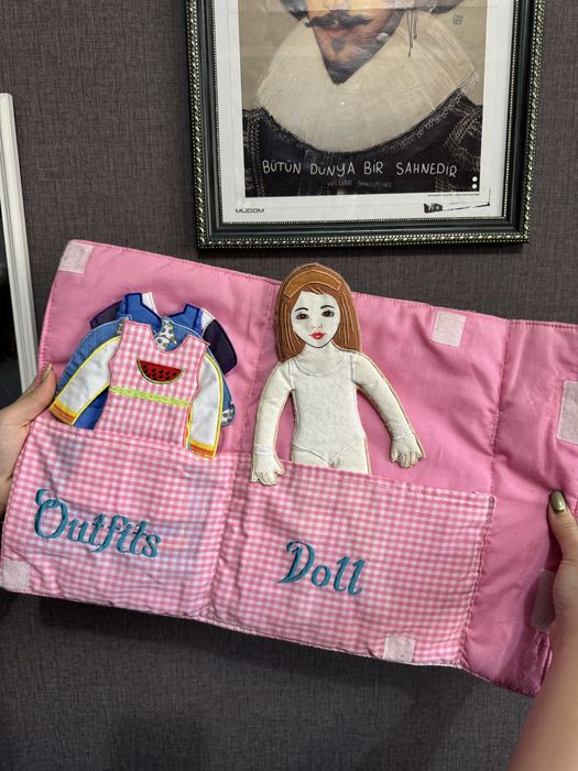 набор кукла с тряпичной одеждой