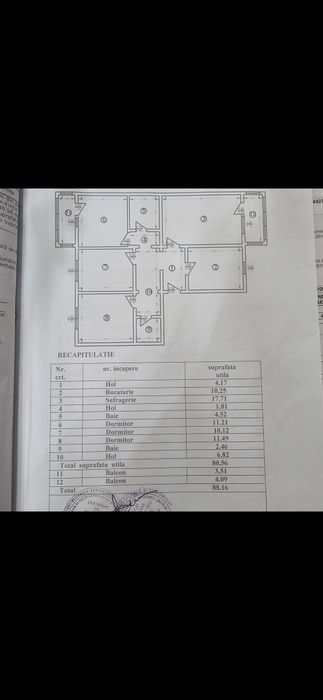Apartament 4 camere