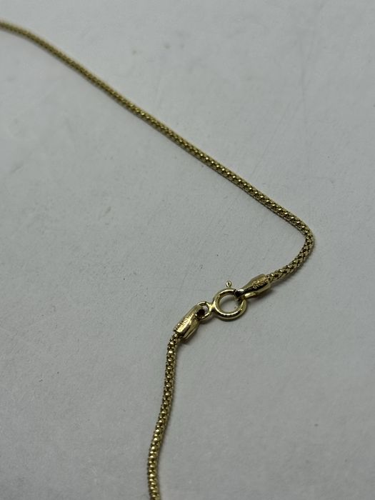 златен дамски синджир със висулка сърце 3.38гр 14к 585