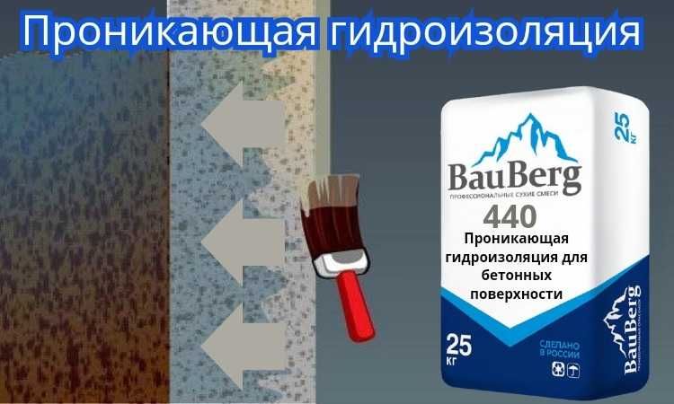 Проникающая гидроизоляция Bauberg ( Россия ) из первых рук