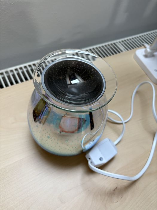 Lampa pentru aromaterapie + ceara parfumta