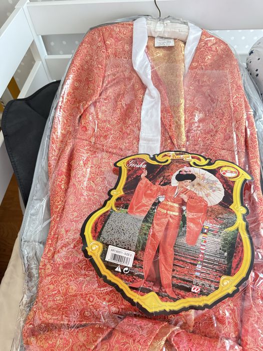 Платье гейши с большим бантом сзади