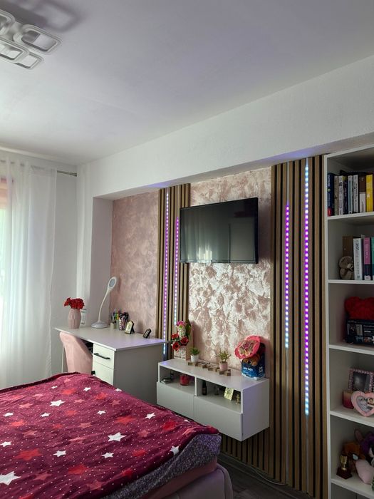 Vând apartament cu 2 camere în Târnăveni – Cartierul 1 Decembrie 1918