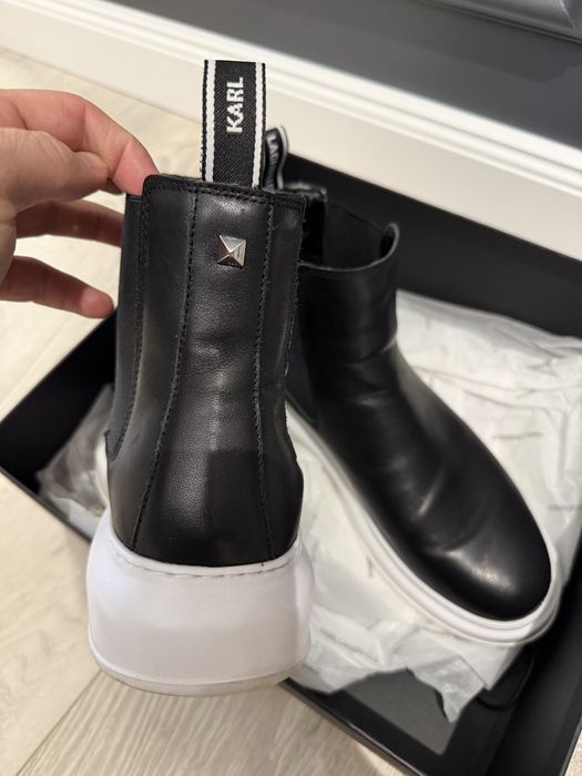 Ghete barbati Karl Lagerfeld, marime 42, stare impecabila