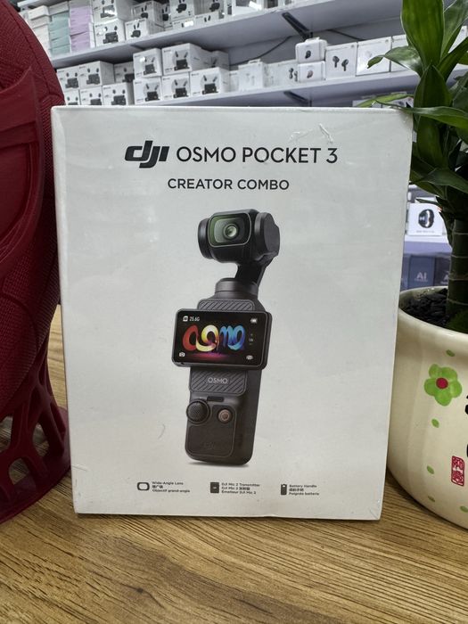 DJI Osmo Pocket 3/4Creator Combo. Компактная професиональная камера