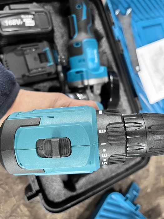 Балгарка + шуруповерт без щеточный