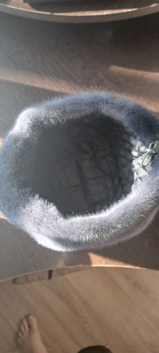 Берет женский  норковый(новый)