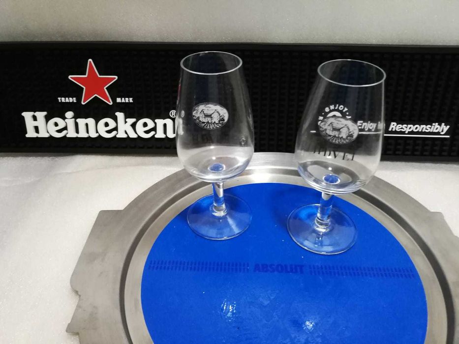 Pahare colectie vin Jidvei, bere, flute, frapiere, scrumiere