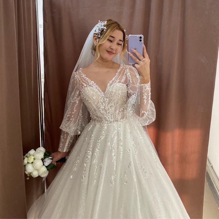 свадебные платье