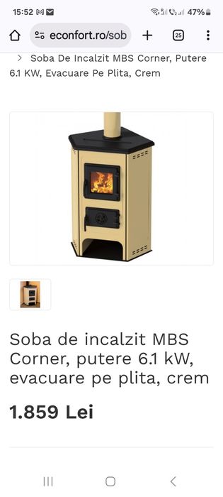 Vand sobă pe colt