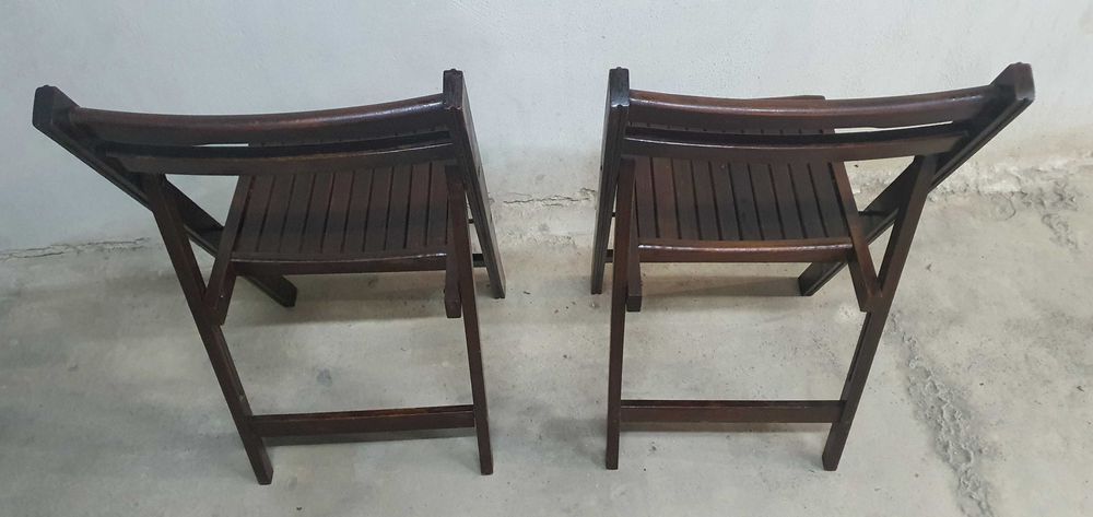 Сгъваеми столове винтидж антики