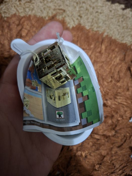 Золотой блок майнкрафт, новый