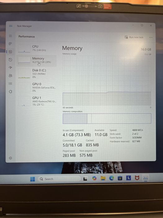 Lenovo Ideapad Gaming Ryzen 5 7535HS 16GB RTX 3050 512GB