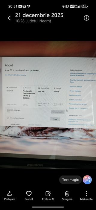 PC All-in-One Medion Akoya P9614