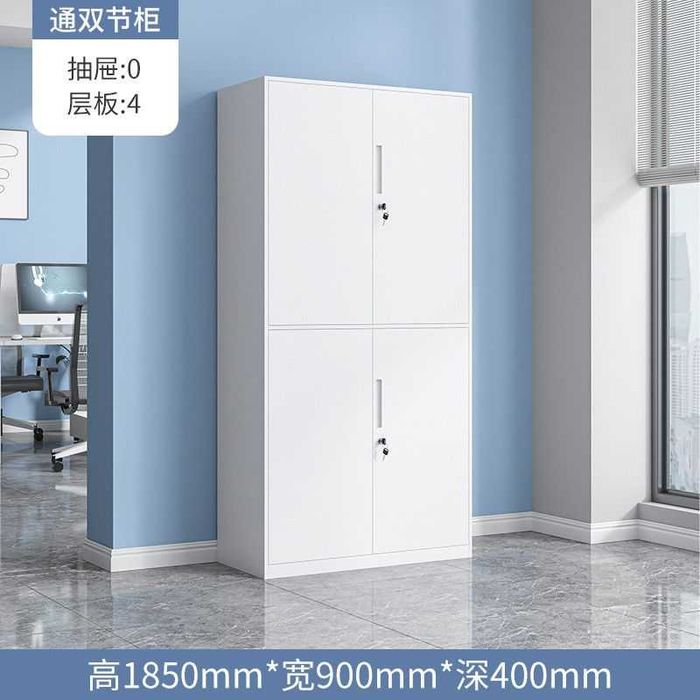 Зангламайдиган пўлатдан китоб жавони кучли металл токчалар билан