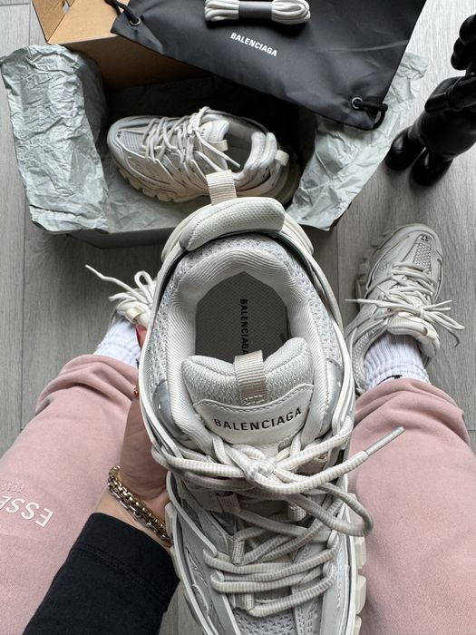 Balenciaga track whitte 36-45/ livr 1 zi /Premium/ Fullbox/ piele