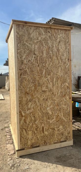 ОСБ- дан, агаштан туалет