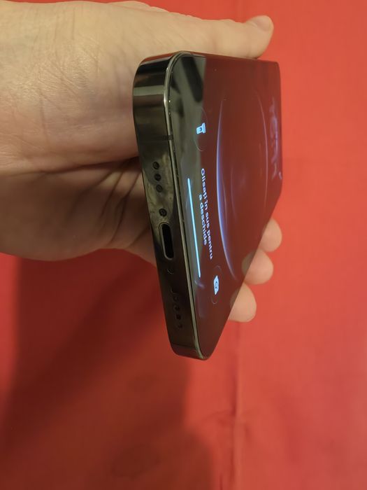 -Iphone 12Pro, Negru, 128Gb, 6Ram, bat: 100%, stare foarte buna, doar