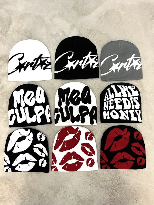 Стильные шапки Corteiz,MeaCulpa и т.д.