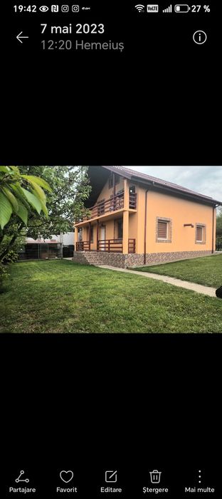 Proprietar vând casa la hemeiusi 145000euro detalii