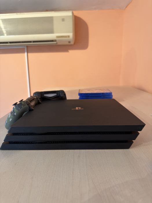 Ps4 pro 2 джойстика +игри
