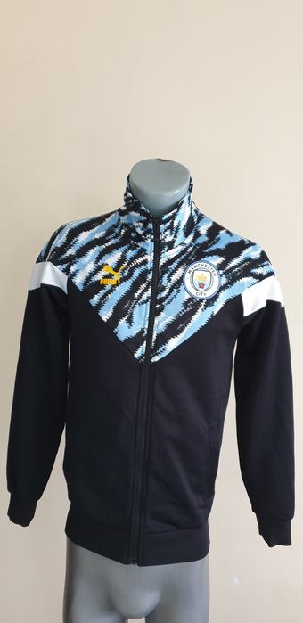 Puma Man City Full Zip / XS - S НОВО! ОРИГИНАЛ Мъжко Горнище с цял цип