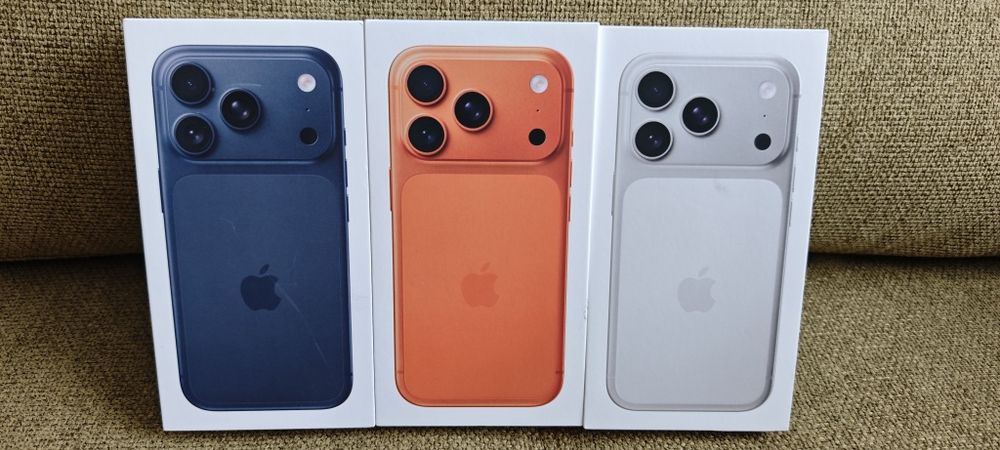 IPhone 17 Pro новые