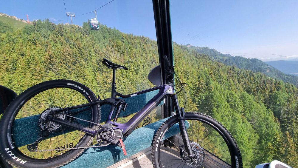 Merida E-one sixty 8000 - bicicleta electrică full suspension