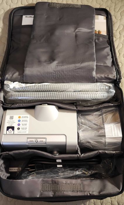 Bipap Cpap Resmed Aircurve 10 VAuto +furtun+umidificator+ masca NOI