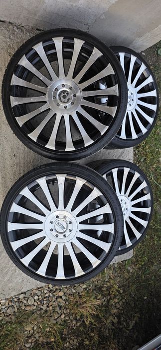 Jante 5x100 215/35R18 cu cauciucuri de vara