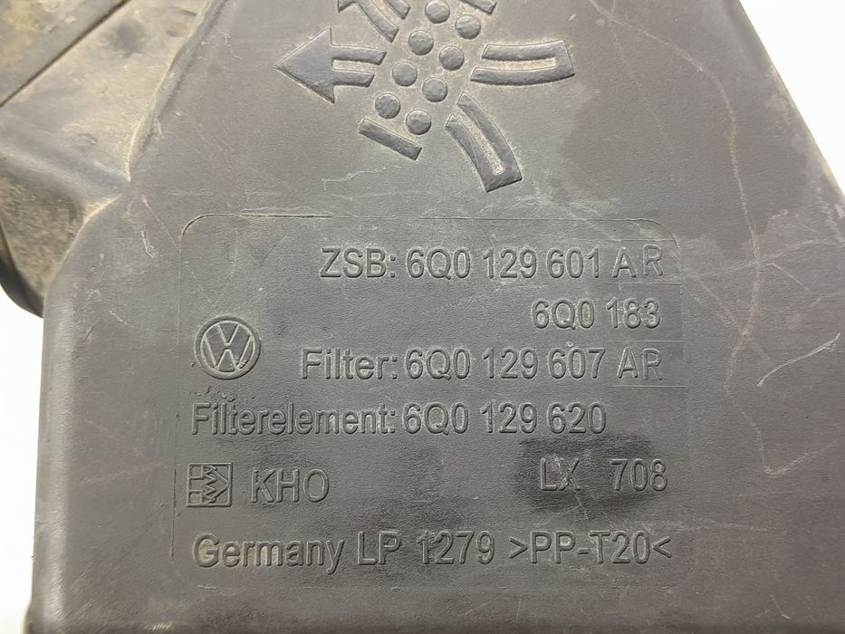 Carcasa filtru aer 6q0129601ar 1.4 tdi BMS Seat Ibiza 4 6J