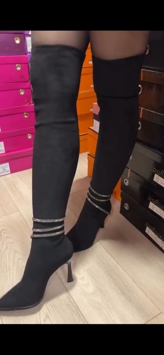 Сапоги чулки новые 36 р